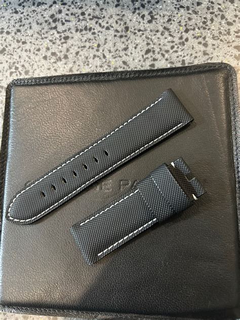 panerai sportech strap material|panerai accordeon straps.